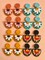 Daisy Floral Folk Art Statement Earrings, Modern Floral Earrings, Flower Jewelry, Mustard Yellow Burnt Orange Red, Boho Hippie Earring product 4